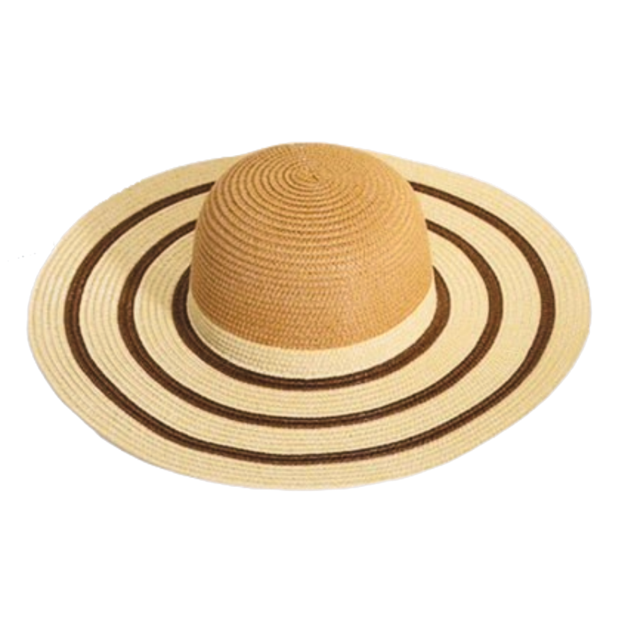 Sac en Paille et Chapeau de Soleil Stylé